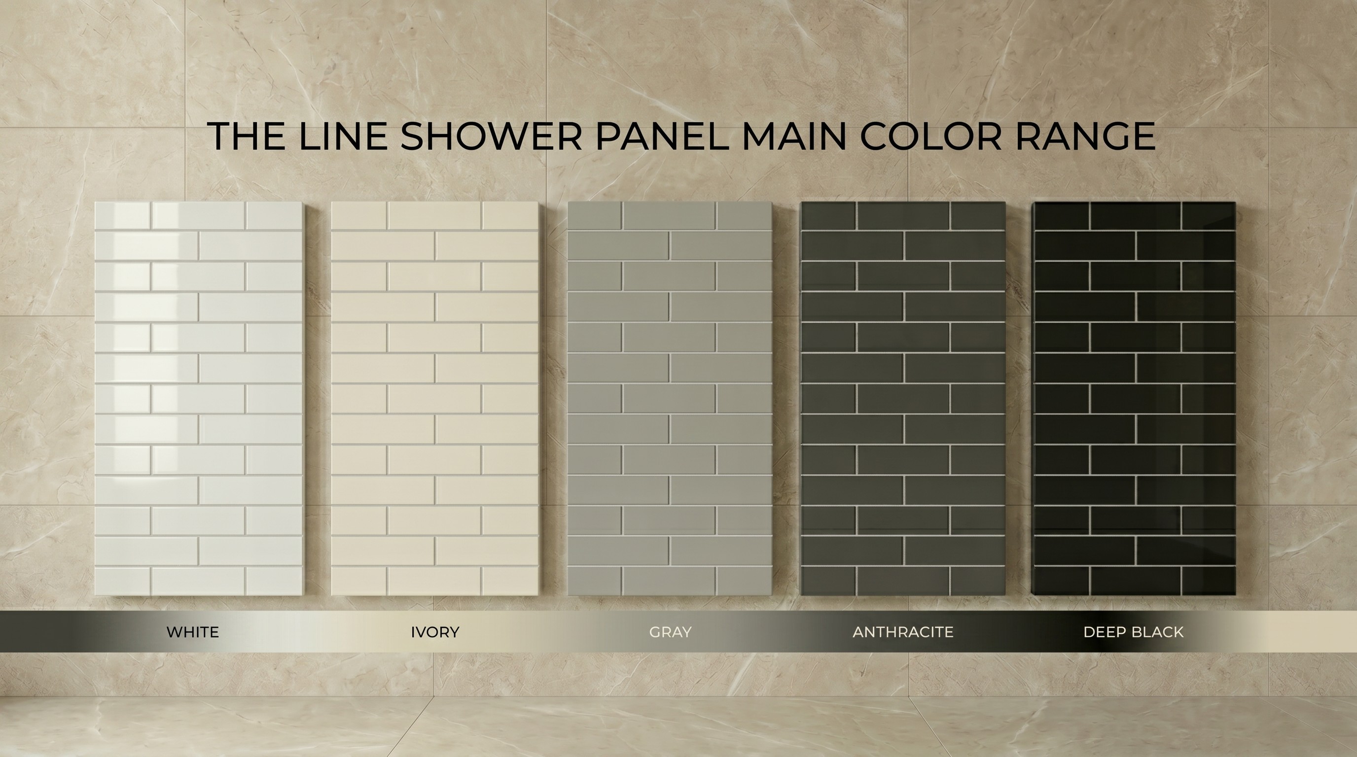 Canal Style Bathroom Set, Architectural Elegance in Solid Surface Made in Turkey