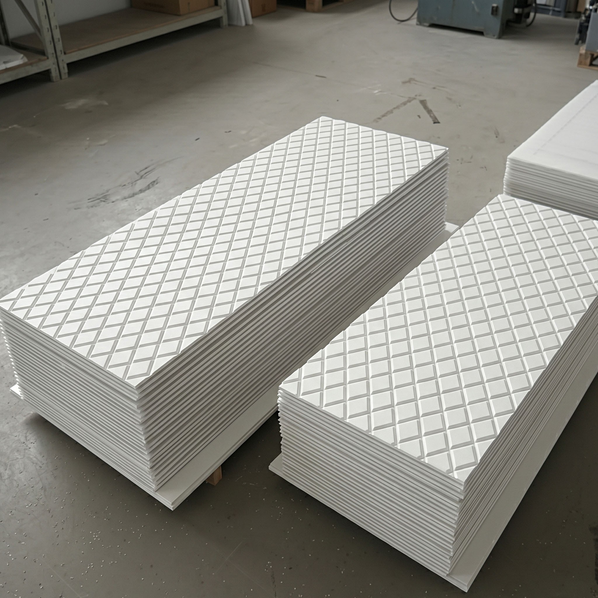 Diamond Style Bathroom Set, Architectural Elegance in Solid Surface Made in Turkey