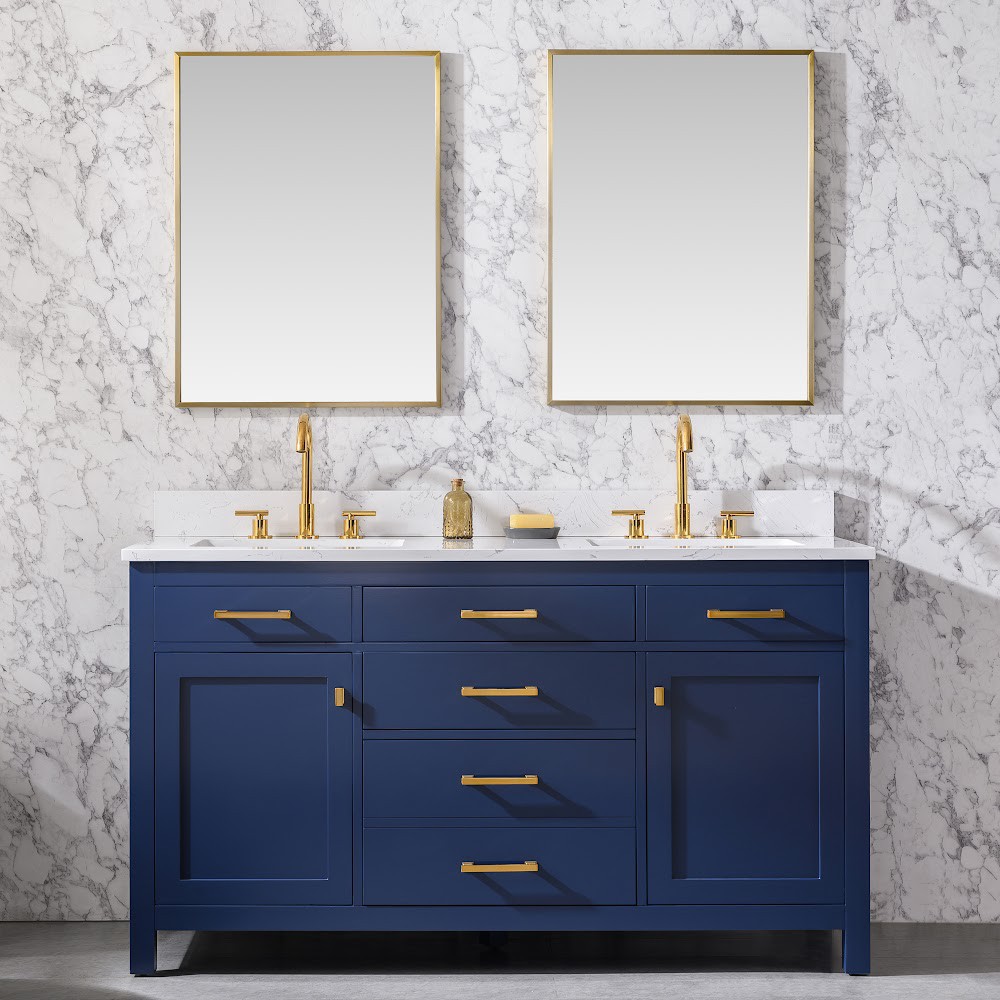 quartz / porcelain top bathroom cabinet vanity manufacturer in turkey 