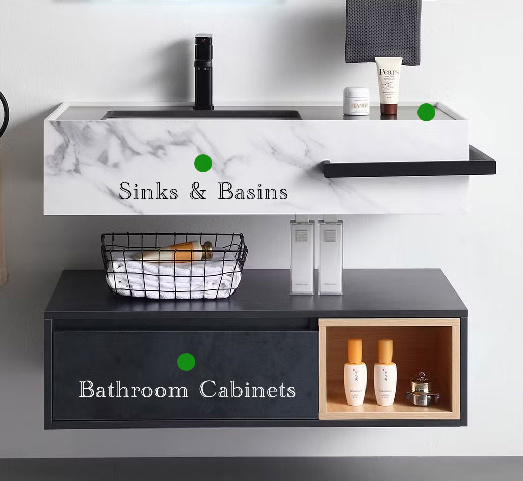 porcelain granit bathroom cabinet vanity manufacturer in turkey 