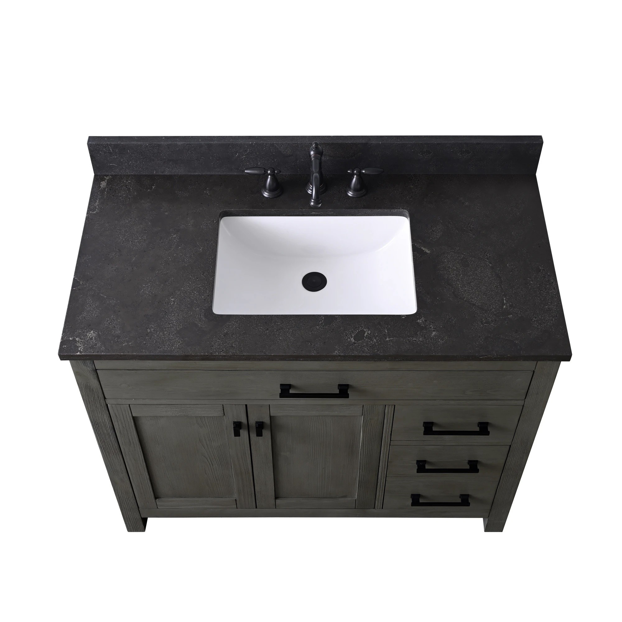 quartz / porcelain top bathroom cabinet vanity manufacturer in turkey 