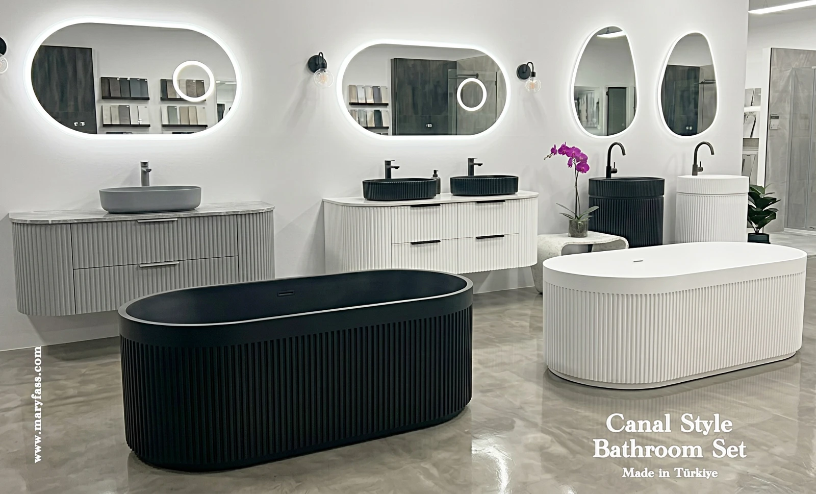 Designing with the Canal Style Bathroom Set: Architectural Elegance in Solid Surface