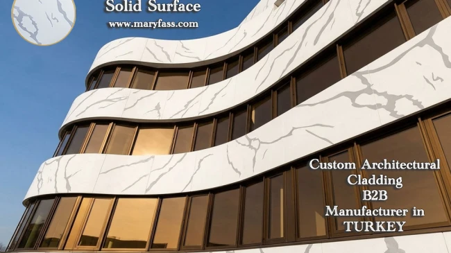 Eğrisel Mimaride Solid Surface ve Kompozit Panel Karşılaştırması