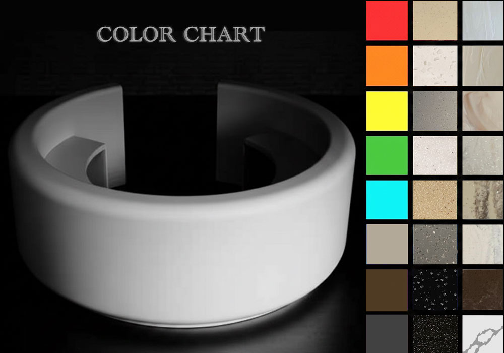 Solid Surface Sheets Color Portfolio