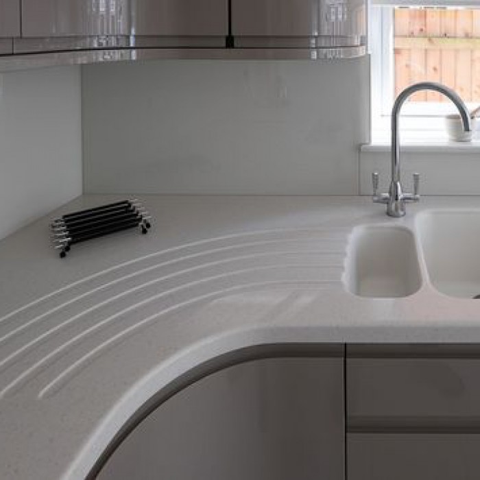 311 Maryfass undermount single bowl kitchen corian sink