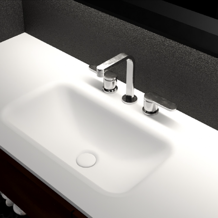 CNT-101 Maryfass solid surface corian bathroom sink