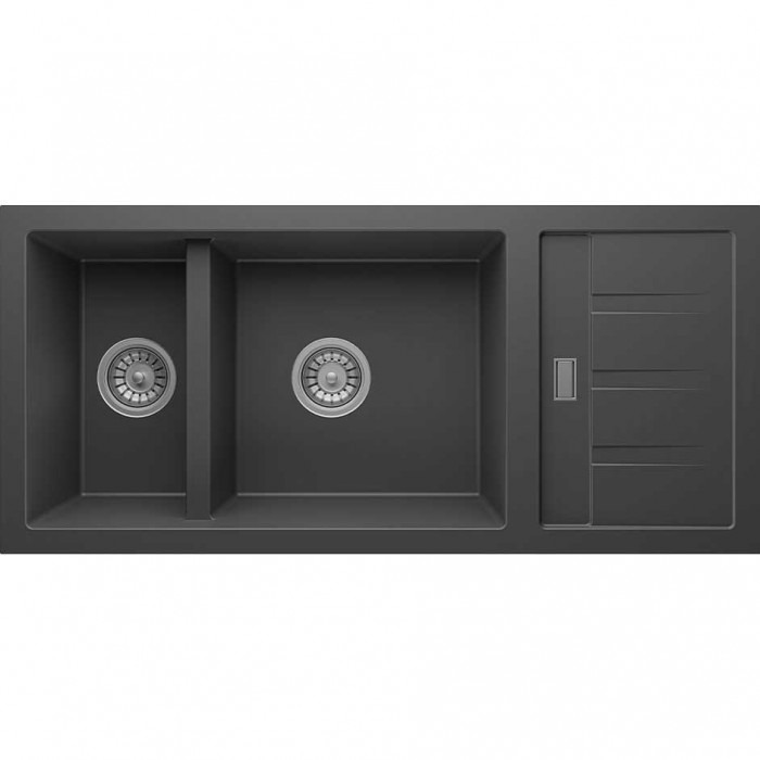 BS 100460 Maryfass double bowl kitchen quartz sink