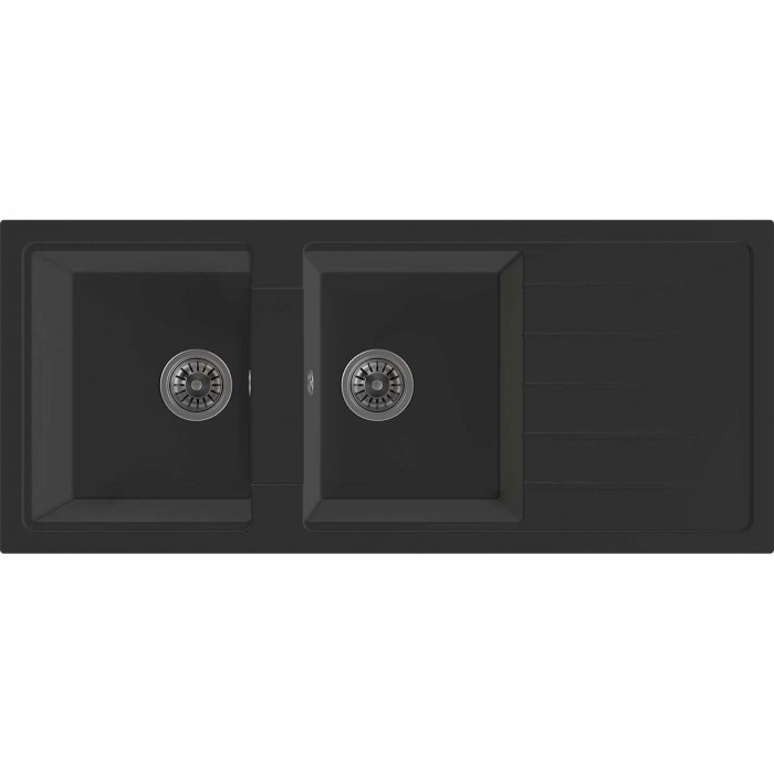 BS 116500 Maryfass double bowl kitchen quartz sink