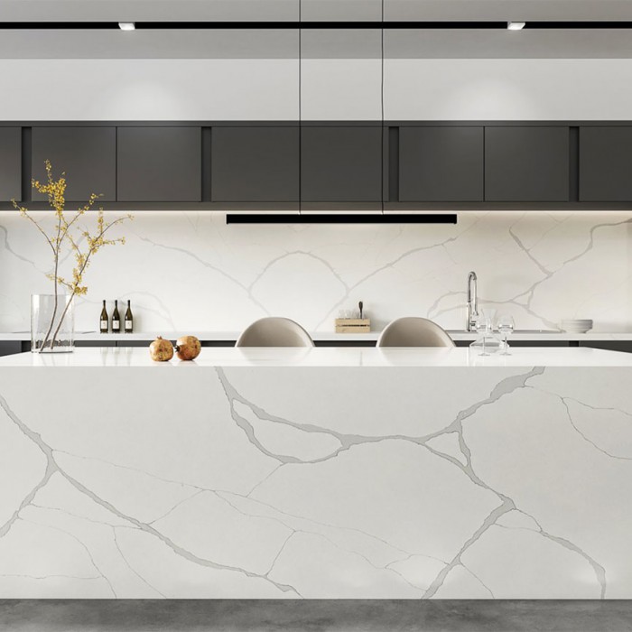 Calacatta 34 Quartz Countertop Slab