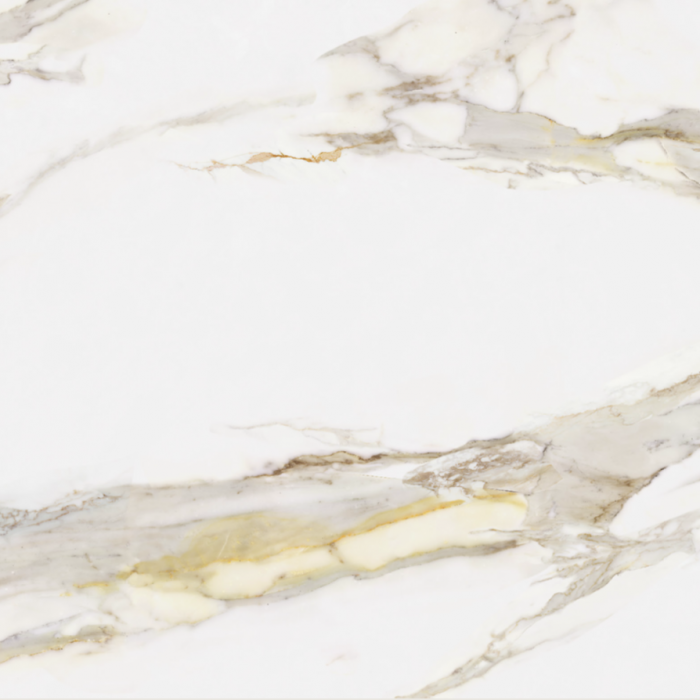 Calacatta Hena Quartz Countertop Slab