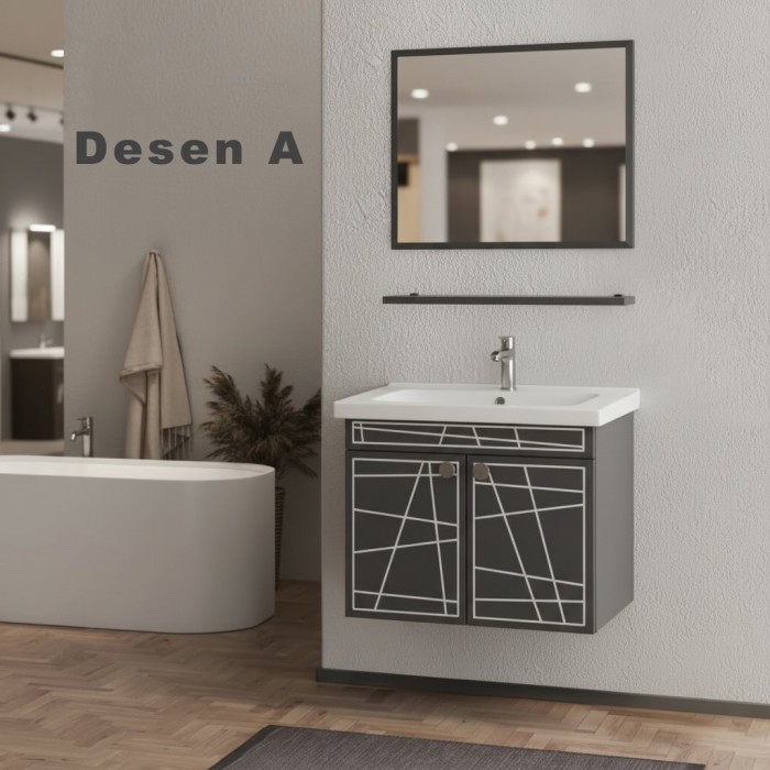 Desen-A pvc bathroom cabinet vanity