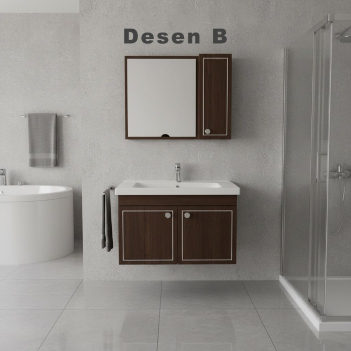 Desen-B pvc bathroom cabinet vanity