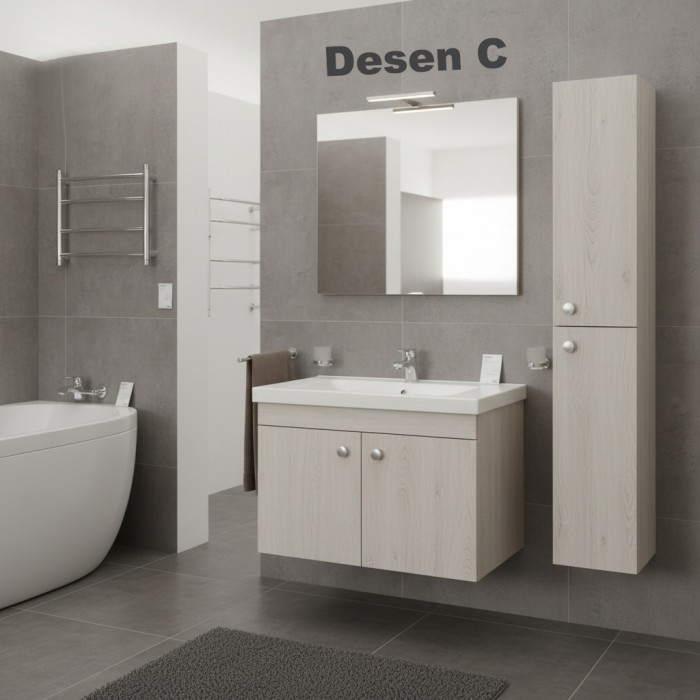 Desen-C pvc bathroom cabinet vanity