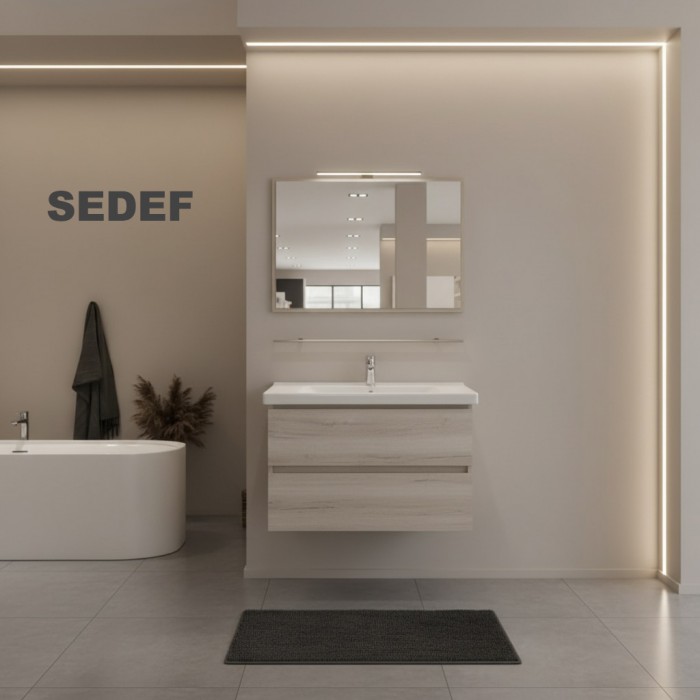 Sedef80 pvc banyo dolabı