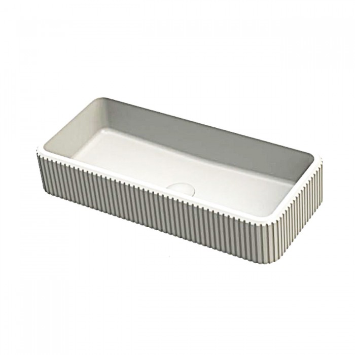 VIMO Rectangular solid countertop basin